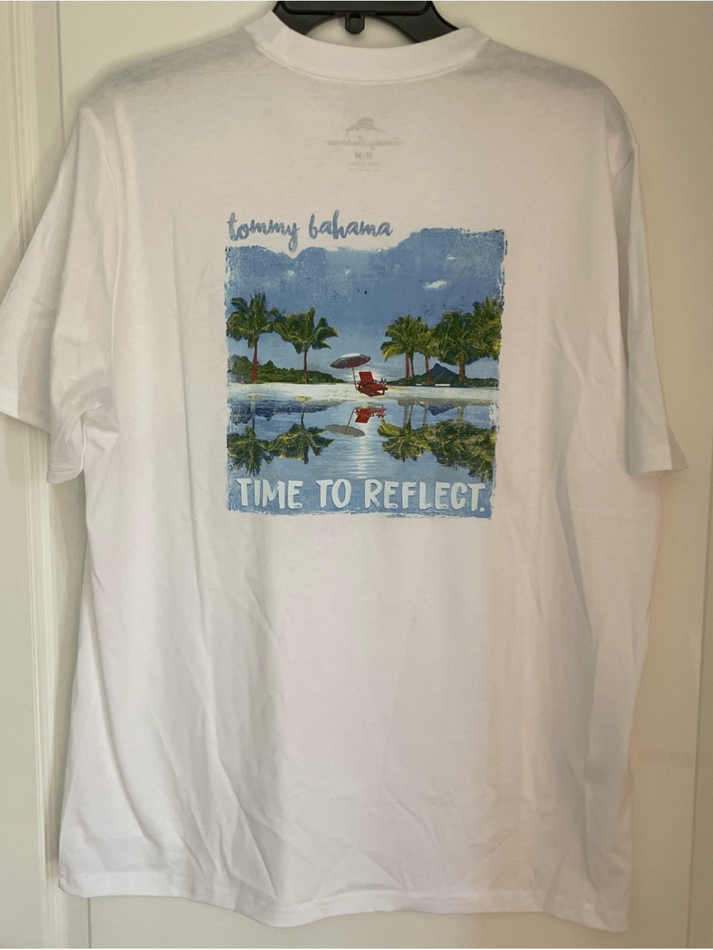 NWT Tommy Bahama Tee Shirt Men’s White Size M